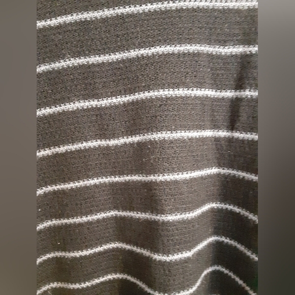 Calvin Klein Men's Merino Wool Blent Stripe Long Sleeve Sweater Size Lar… - Picture 2 of 5